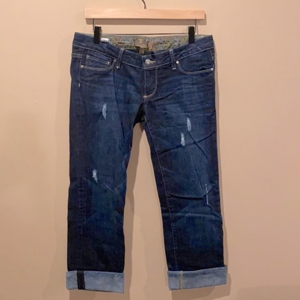 2 pairs of PAIGE Premium Denim Women's Jimmy Jimmy Maternity Jeans Sz 27!